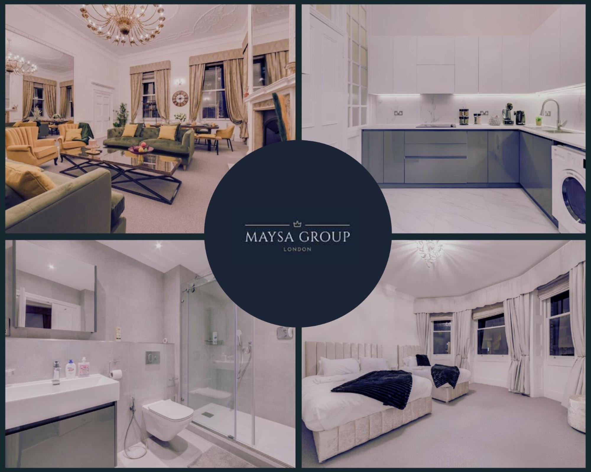 Luxury London 3 Bedroom Duplex With Pool Table - 4Hs Exteriör bild